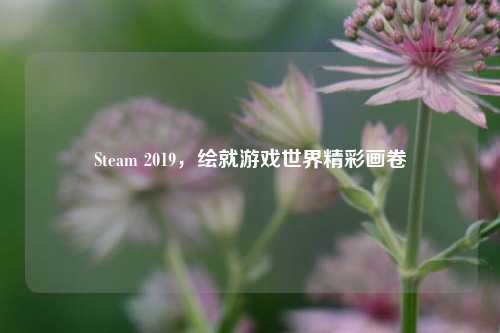Steam 2019，绘就游戏世界精彩画卷