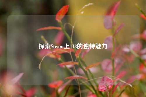 探索Steam上118的独特魅力