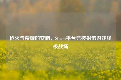 枪火与荣耀的交响，Steam平台竞技射击游戏终极战场