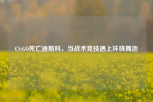 CS:GO死亡迪斯科，当战术竞技遇上环绕舞池