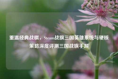 重温经典战棋，Steam战旗三国英雄系统与硬核策略深度评测三国战旗手游